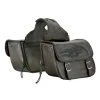 Dream Apparel Saddlebag & Accessory Brown Leather Concealed Carry Saddlebag With Flame -fly Outlet 10146888 A V6