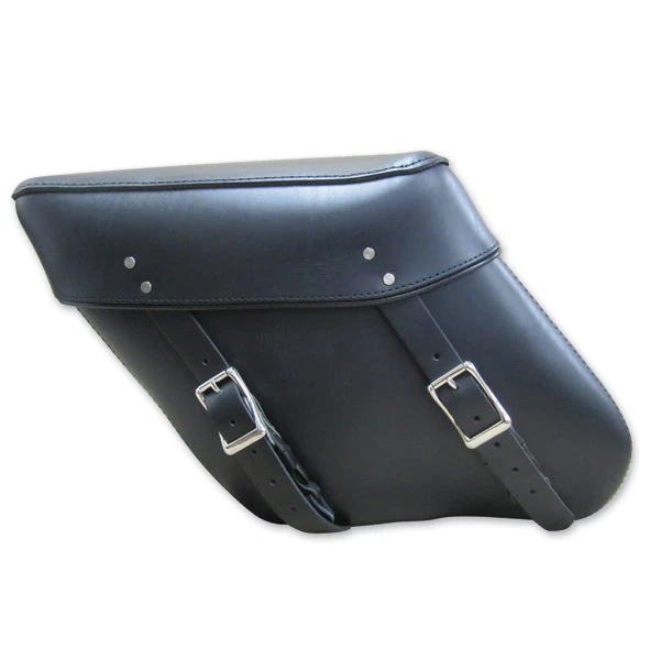 Leatherworks Inc. Leatherworks, Inc. Economy Wide Angle Throwover Leather Saddlebag 3 Leatherworks Inc. Leatherworks, Inc. Economy Wide Angle Throwover Leather Saddlebag