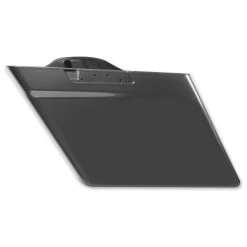 HogWorkz Dual Blocked Extended 4" Stretched Saddlebags Charcoal Pearl -fly Outlet 166 6720 E V1