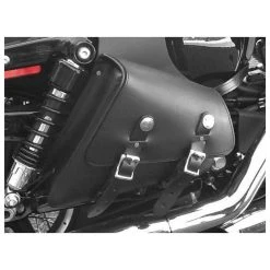 Leatherworks Inc. Leatherworks, Inc. Black Throwover Saddlebags -fly Outlet 207 314 D V3
