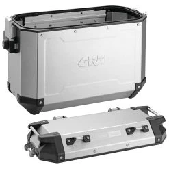 Givi Outback 37 Liter Silver Right Side Case -fly Outlet 360 3032 C V1