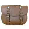 Leatherworks Inc. Leatherworks, Inc. Bolt-On Indian Leather Saddlebag -fly Outlet 540 1311 A V3