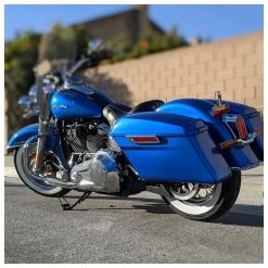 HogWorkz Standard Saddlebag Conversion Kit With Chrome Brackets -fly Outlet 630 3416 C V3