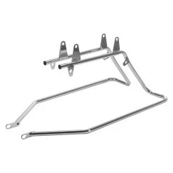 HogWorkz Stretched Saddlebag Conversion Kit With Chrome Brackets -fly Outlet 630 3418 B V3