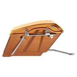 HogWorkz Stretched Saddlebag Conversion Kit With Chrome Brackets -fly Outlet 630 3418 C V3