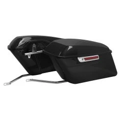 HogWorkz Standard Saddlebag Conversion Kit With Chrome Brackets