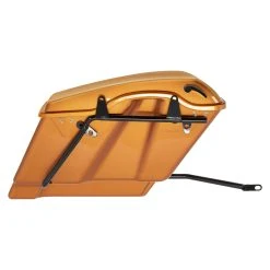 HogWorkz Stretched Saddlebag Conversion Kit With Black Brackets -fly Outlet 630 3423 C V6