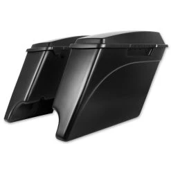 HogWorkz 4″ Unfinished Extended Saddlebags With Dual Cut Out