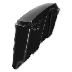 HogWorkz 4" Vivid Black Extended Saddlebags With Dual Cut-Out 10 HogWorkz 4" Vivid Black Extended Saddlebags With Dual Cut-Out -fly Outlet 753 308 C V1