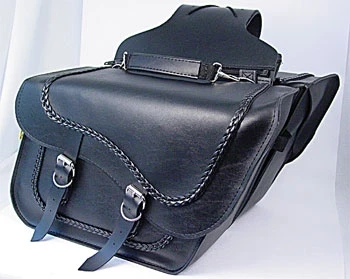 Willie And Max Willie & Max Braided Collection Slant Saddlebags 3 Willie And Max Willie & Max Braided Collection Slant Saddlebags