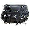 Leatherworks Inc. Leatherworks, Inc. Classic Studded Saddlebags -fly Outlet 831 343 A V1
