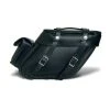 Leatherworks Inc. Leatherworks, Inc. Wide Angle Box Top Saddlebags With Rear Pockets -fly Outlet 831 352 A V1