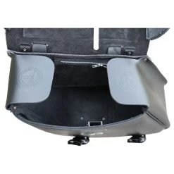 Leatherworks Inc. Leatherworks, Inc. Wide Angle Box Top Saddlebags With Rear Pockets -fly Outlet 831 353 C V3