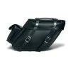 Leatherworks Inc. Leatherworks, Inc. Wide Angle Box Top Saddlebags -fly Outlet 831 359 A V1
