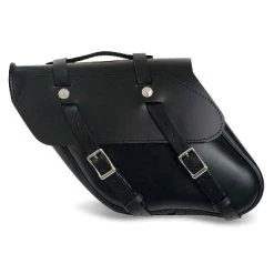 Leatherworks Inc. Leatherworks, Inc. Wide Angle Retro Saddlebags
