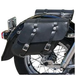 Leatherworks Inc. Leatherworks, Inc. Wide Angle Retro Saddlebags -fly Outlet 831 373 C V3