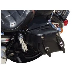 Leatherworks Inc. Leatherworks, Inc. Slanted Saddlebags -fly Outlet 831 382 D V3