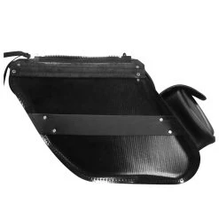 Leatherworks Inc. Leatherworks, Inc. Wide Angled Studded And Locked Saddlebags With Rear Pocket -fly Outlet 831 425 C V3