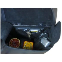 Leatherworks Inc. Leatherworks, Inc. Wide Angled Studded And Locked Saddlebags With Rear Pocket -fly Outlet 831 425 E V3