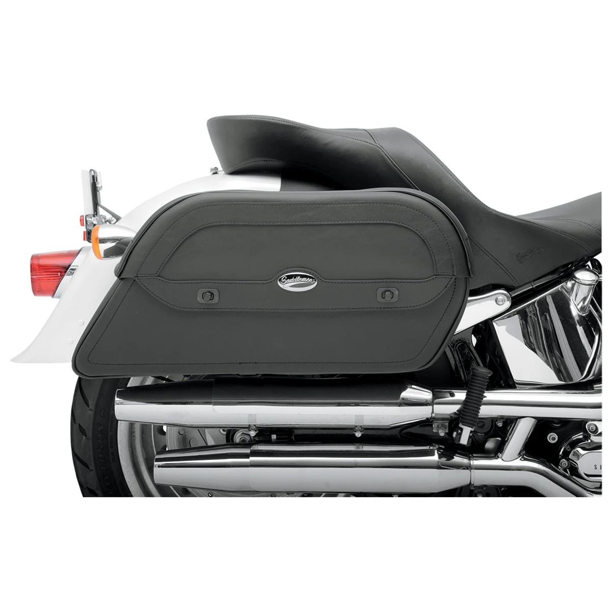 Saddlemen Express Cruis'n Extra Jumbo Slant Throwover Saddlebag 4 Saddlemen Express Cruis'n Extra Jumbo Slant Throwover Saddlebag - Image 2