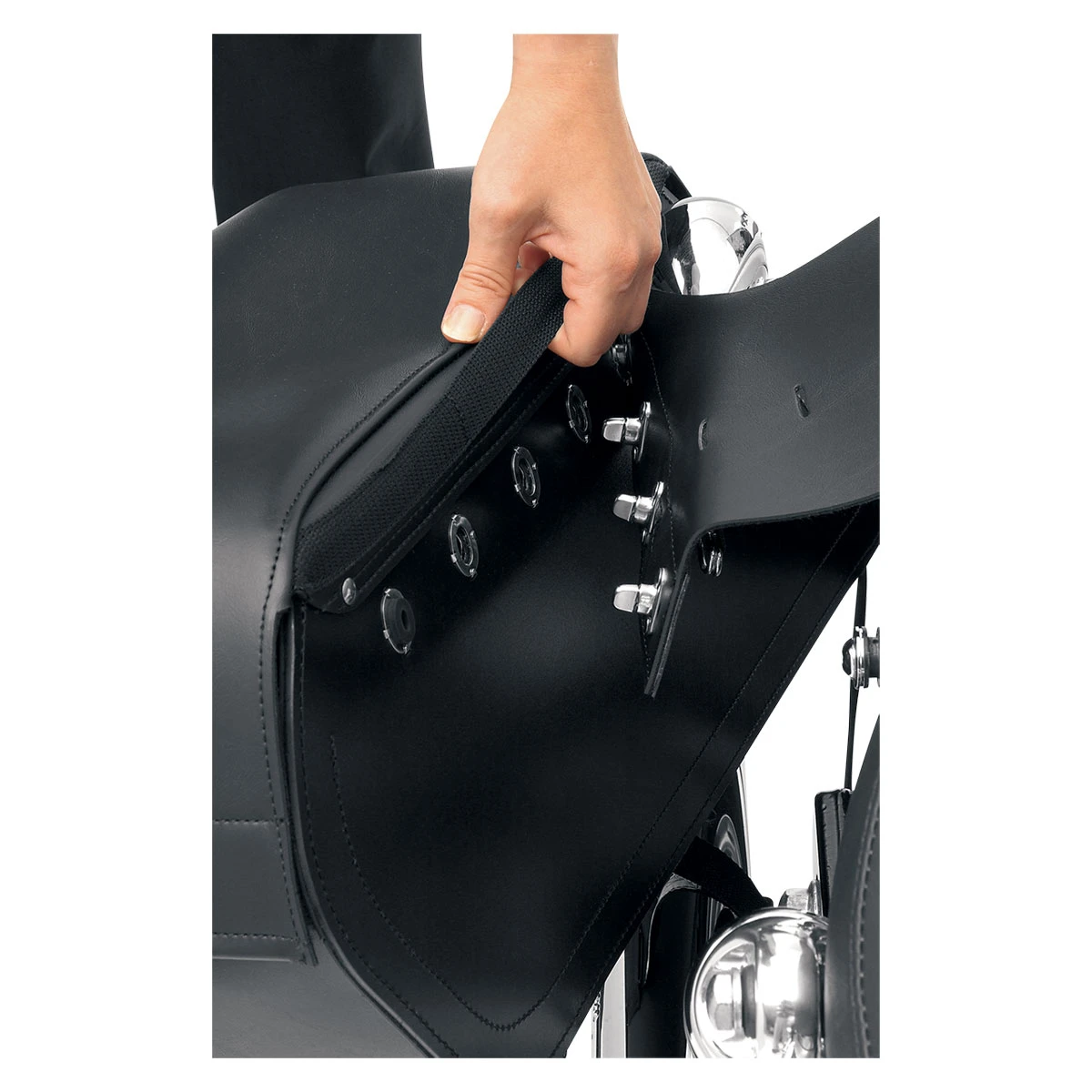 Saddlemen Express Drifter Extra Jumbo Slant Saddlebags 5 Saddlemen Express Drifter Extra Jumbo Slant Saddlebags - Image 3