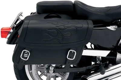 Saddlemen Highwayman Tattoo Black Stitch Jumbo Throwover Saddlebags 2 Saddlemen Highwayman Tattoo Black Stitch Jumbo Throwover Saddlebags