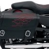 Saddlemen Highwayman Tattoo Red Stitch Jumbo Throwover Saddlebags -fly Outlet 831 580 A V1
