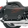Saddlemen Highwayman Tattoo Orange Stitch Medium Throwover Saddlebags -fly Outlet 831 581 A V1