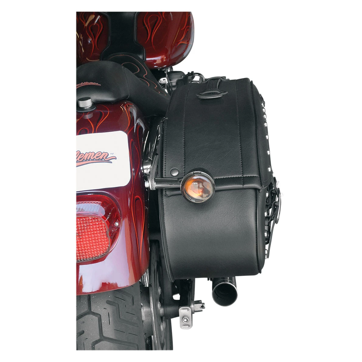 Saddlemen S4 Rigid-Mount Quick-Detach Drifter Slant Saddlebags 4 Saddlemen S4 Rigid-Mount Quick-Detach Drifter Slant Saddlebags - Image 2