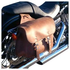 Leatherworks Inc. Leatherworks, Inc. Distressed Brown Throwover Saddlebags -fly Outlet 831 785 D V3
