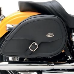 Saddlemen Drifter Teardrop Saddlebags With Shock Cutaway