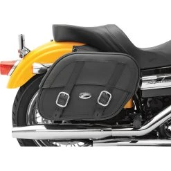 Saddlemen Express Drifter Saddlebags With Shock Cutaway