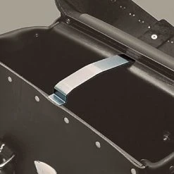 J&P Cycles Bag Bar Leather Saddlebag Brace
