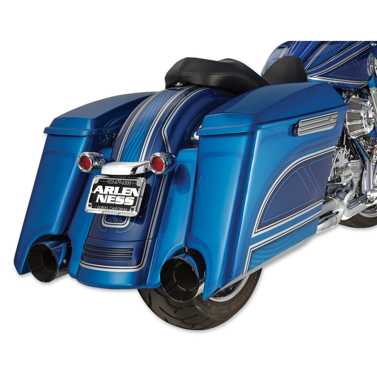Arlen Ness Angled Saddlebag Left Side 4 Arlen Ness Angled Saddlebag Left Side - Image 2