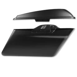 HogWorkz Denim Black OEM Replacement Saddlebags With Lids -fly Outlet 903 844 C V1