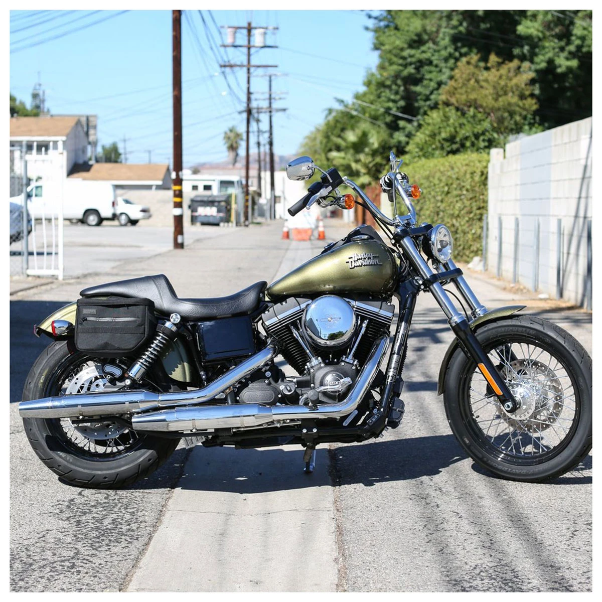 Thrashin Supply Company Adjustable Yoke Essential Saddlebags 10 Thrashin Supply Company Adjustable Yoke Essential Saddlebags - Image 8